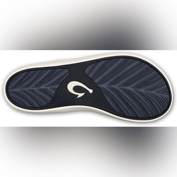 NWT-OLUKAI-Pi'oe Women's Beach Sandals,Water-Resistant-Navy blue and Grey-Size 7 - Picture 3 of 9
